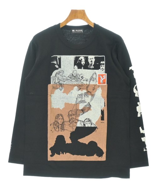 WILDSIDE YOHJI YAMAMOTO(ワイルドサイドヨウジヤマモト)Tシャツ・カットソー 黒 サイズ:3(L位)/2200636189638