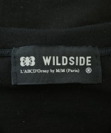 WILDSIDE YOHJI YAMAMOTO（ワイルドサイドヨウジヤマモト）Tシャツ・カットソー 黒 サイズ:3(L位) メンズ/2200636189638