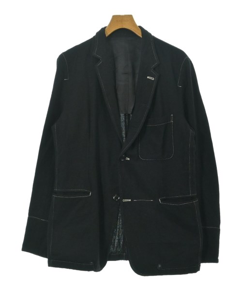 WILDSIDE YOHJI YAMAMOTO(ワイルドサイドヨウジヤマモト)ジャケット 黒 サイズ:3(L位)/2200640291013