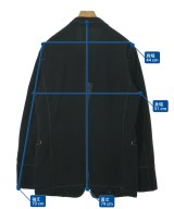 WILDSIDE YOHJI YAMAMOTO（ワイルドサイドヨウジヤマモト）ジャケット 黒 サイズ:3(L位) メンズ/2200640291013
