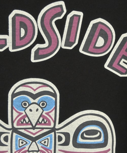 WILDSIDE YOHJI YAMAMOTO（ワイルドサイドヨウジヤマモト）Tシャツ・カットソー 黒 サイズ:3(L位) メンズ/2200650426078