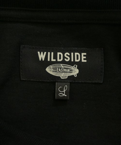WILDSIDE YOHJI YAMAMOTO（ワイルドサイドヨウジヤマモト）Tシャツ・カットソー 黒 サイズ:L メンズ/2200650426085