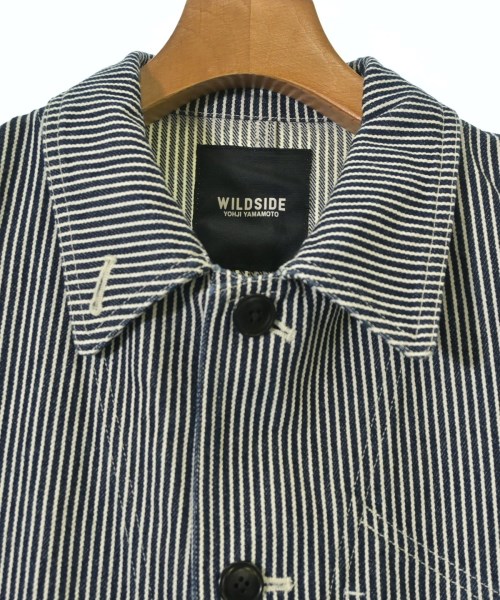 WILDSIDE YOHJI YAMAMOTO（ワイルドサイドヨウジヤマモト）カバーオール 紺 サイズ:2(M位) メンズ/2200702646034
