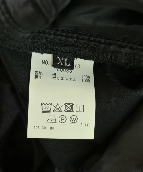 WILDSIDE YOHJI YAMAMOTO（ワイルドサイドヨウジヤマモト）その他 黒 サイズ:XL メンズ/2200701029142