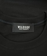 WILDSIDE YOHJI YAMAMOTO（ワイルドサイドヨウジヤマモト）Tシャツ・カットソー 黒 サイズ:3(L位) メンズ/2200704767119