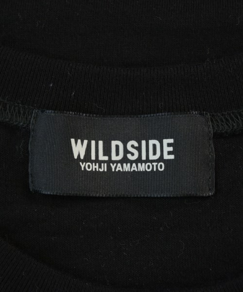 WILDSIDE YOHJI YAMAMOTO（ワイルドサイドヨウジヤマモト）Tシャツ・カットソー 黒 サイズ:3(L位) メンズ/2200705748032