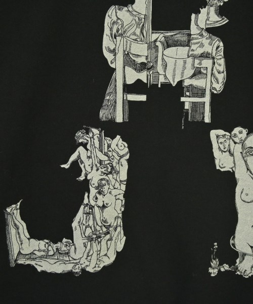 WILDSIDE YOHJI YAMAMOTO（ワイルドサイドヨウジヤマモト）パーカー 黒 サイズ:3(M位) メンズ/2200664423070