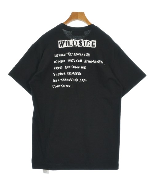 WILDSIDE YOHJI YAMAMOTO（ワイルドサイドヨウジヤマモト）Tシャツ・カットソー 黒 サイズ:3(L位) メンズ/2200664928100