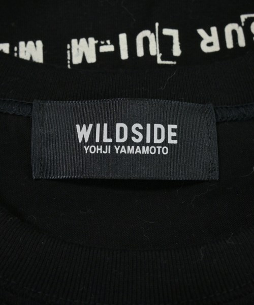 WILDSIDE YOHJI YAMAMOTO（ワイルドサイドヨウジヤマモト）Tシャツ・カットソー 黒 サイズ:3(L位) メンズ/2200664928100