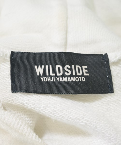 WILDSIDE YOHJI YAMAMOTO（ワイルドサイドヨウジヤマモト）パーカー 白 サイズ:3(L位) メンズ/2200664306076