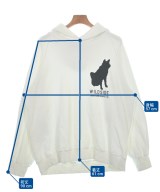 WILDSIDE YOHJI YAMAMOTO（ワイルドサイドヨウジヤマモト）パーカー 白 サイズ:3(L位) メンズ/2200664306076