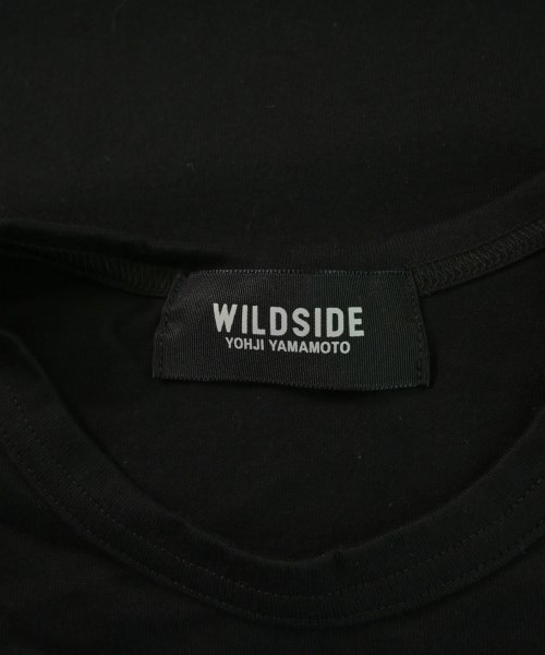 WILDSIDE YOHJI YAMAMOTO（ワイルドサイドヨウジヤマモト）Tシャツ・カットソー 黒 サイズ:3(L位) メンズ/2200665784033