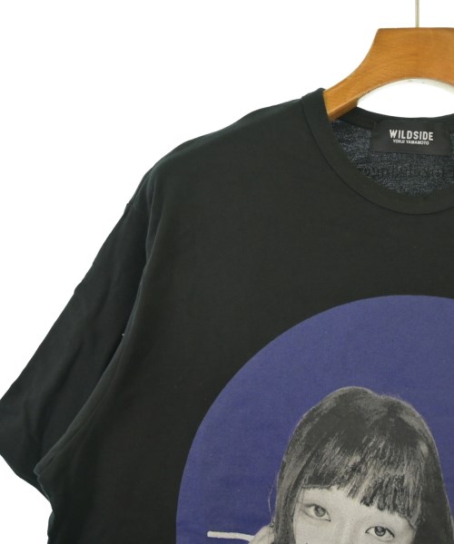 WILDSIDE YOHJI YAMAMOTO（ワイルドサイドヨウジヤマモト）Tシャツ・カットソー 黒 サイズ:3(L位) メンズ/2200665784033