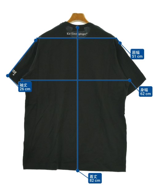 WILDSIDE YOHJI YAMAMOTO（ワイルドサイドヨウジヤマモト）Tシャツ・カットソー 黒 サイズ:3(L位) メンズ/2200665784033