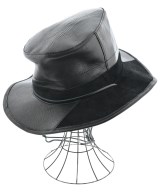 WILDSIDE YOHJI YAMAMOTO（ワイルドサイドヨウジヤマモト）ハット 黒 サイズ:- メンズ/2200671919238