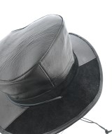 WILDSIDE YOHJI YAMAMOTO（ワイルドサイドヨウジヤマモト）ハット 黒 サイズ:- メンズ/2200671919238