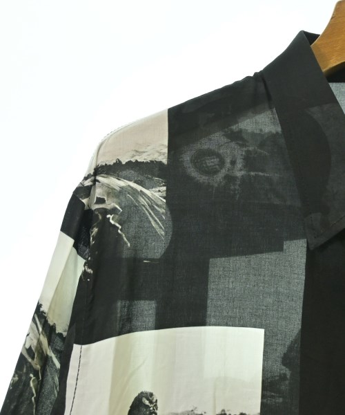 WILDSIDE YOHJI YAMAMOTO（ワイルドサイドヨウジヤマモト）カジュアルシャツ 黒 サイズ:3(L位) メンズ/2200722562017