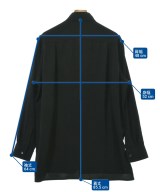 WILDSIDE YOHJI YAMAMOTO（ワイルドサイドヨウジヤマモト）カジュアルシャツ 黒 サイズ:3(L位) メンズ/2200722562024