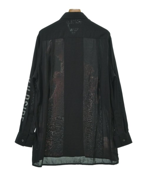 WILDSIDE YOHJI YAMAMOTO（ワイルドサイドヨウジヤマモト）カジュアルシャツ 黒 サイズ:3(L位) メンズ/2200722562031