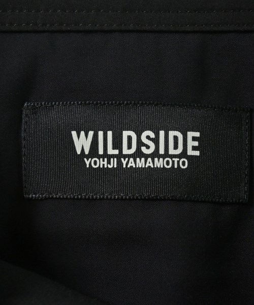 WILDSIDE YOHJI YAMAMOTO（ワイルドサイドヨウジヤマモト）カジュアルシャツ 黒 サイズ:3(L位) メンズ/2200722562031