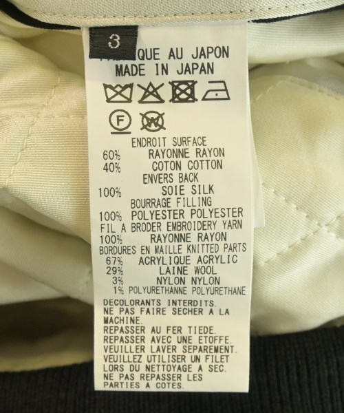 WILDSIDE YOHJI YAMAMOTO（ワイルドサイドヨウジヤマモト）その他 黒 サイズ:3(M位) メンズ/2200724221011