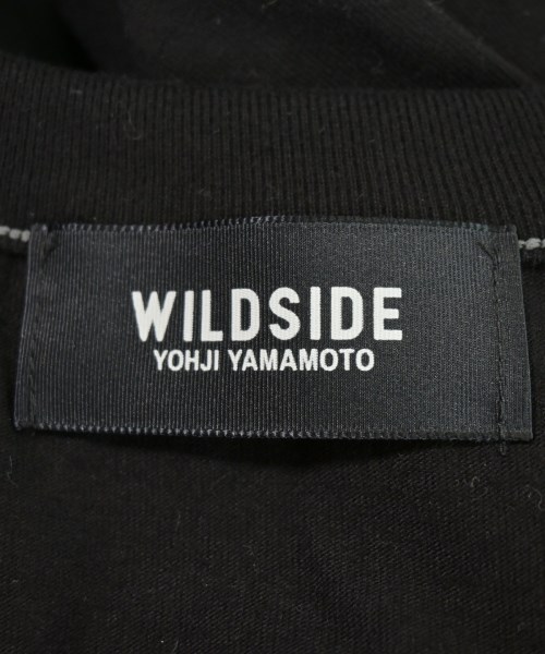 WILDSIDE YOHJI YAMAMOTO（ワイルドサイドヨウジヤマモト）Tシャツ・カットソー 黒 サイズ:4(XL位) メンズ/2200724553075