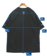 WILDSIDE YOHJI YAMAMOTO（ワイルドサイドヨウジヤマモト）Tシャツ・カットソー 黒 サイズ:4(XL位) メンズ/2200724553075