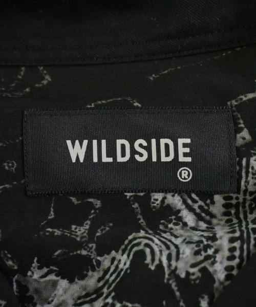 WILDSIDE YOHJI YAMAMOTO（ワイルドサイドヨウジヤマモト）カジュアルシャツ 黒 サイズ:3(M位) メンズ/2200725379049