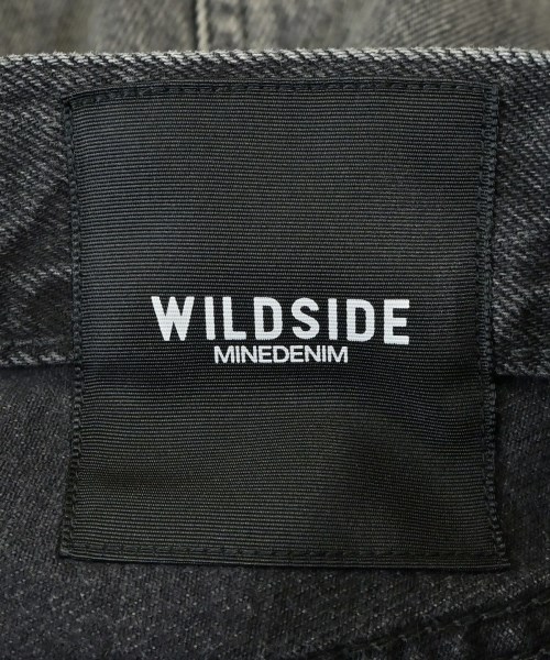 WILDSIDE YOHJI YAMAMOTO（ワイルドサイドヨウジヤマモト）デニムパンツ 黒 サイズ:5(XL位) メンズ/2200726189012