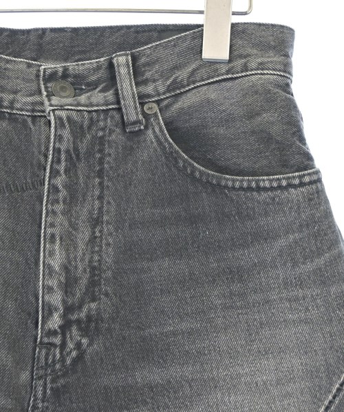 WILDSIDE YOHJI YAMAMOTO（ワイルドサイドヨウジヤマモト）デニムパンツ 黒 サイズ:5(XL位) メンズ/2200726189012