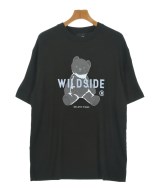 WILDSIDE YOHJI YAMAMOTO（ワイルドサイドヨウジヤマモト）Tシャツ・カットソー 黒 サイズ:M-L メンズ/2200722918043