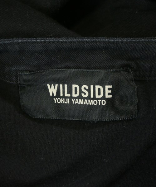 WILDSIDE YOHJI YAMAMOTO（ワイルドサイドヨウジヤマモト）Tシャツ・カットソー 黒 サイズ:3(L位) レディース/2200728380028