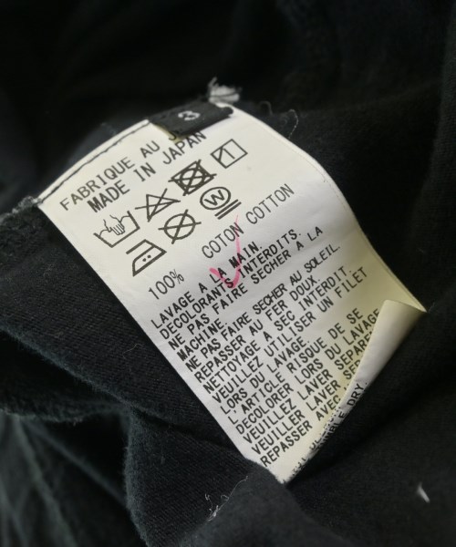WILDSIDE YOHJI YAMAMOTO（ワイルドサイドヨウジヤマモト）Tシャツ・カットソー 黒 サイズ:3(L位) レディース/2200728380028
