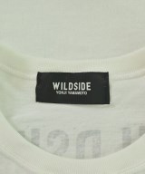WILDSIDE YOHJI YAMAMOTO（ワイルドサイドヨウジヤマモト）Tシャツ・カットソー 白 サイズ:4(XL位) メンズ/2200682693066