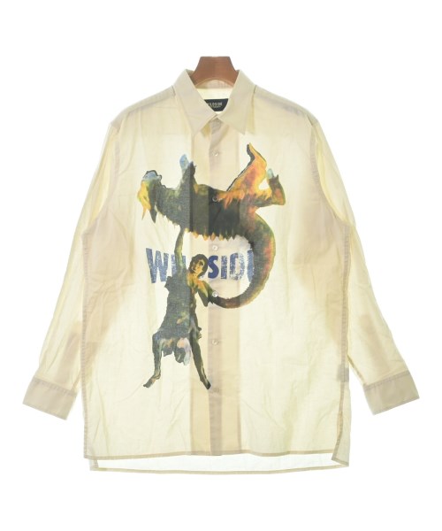 WILDSIDE YOHJI YAMAMOTO(ワイルドサイドヨウジヤマモト)カジュアルシャツ 白 サイズ:3(L位)/2200689733017