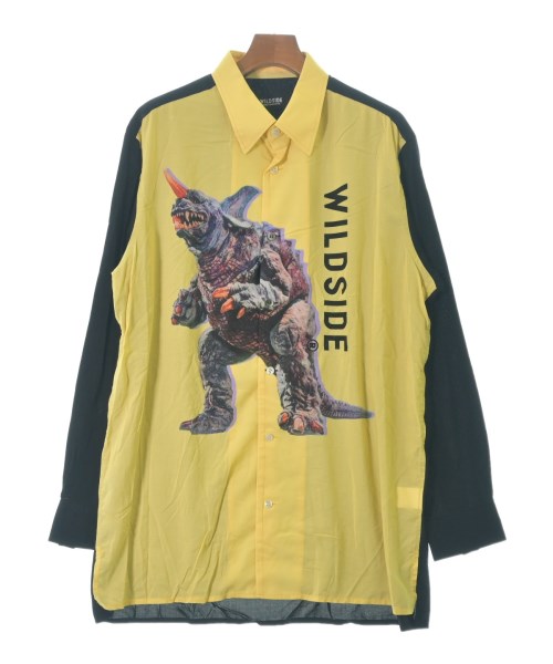 WILDSIDE YOHJI YAMAMOTO(ワイルドサイドヨウジヤマモト)カジュアルシャツ 黄 サイズ:3(L位)/2200689733031