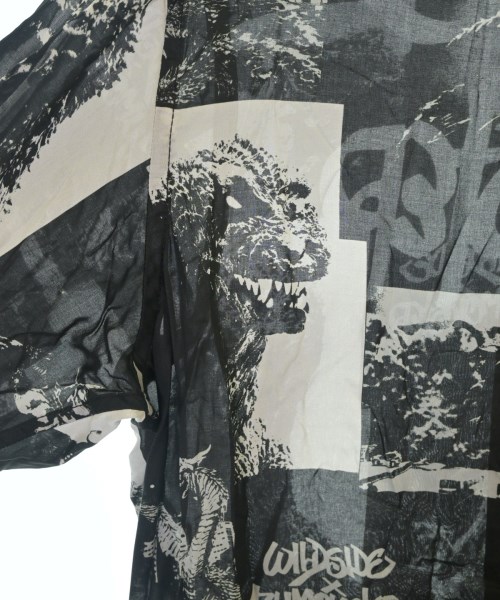 WILDSIDE YOHJI YAMAMOTO（ワイルドサイドヨウジヤマモト）カジュアルシャツ 黒 サイズ:3(L位) メンズ/2200689733048