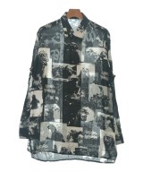 WILDSIDE YOHJI YAMAMOTO（ワイルドサイドヨウジヤマモト）カジュアルシャツ 黒 サイズ:3(L位) メンズ/2200689733048