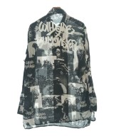 WILDSIDE YOHJI YAMAMOTO（ワイルドサイドヨウジヤマモト）カジュアルシャツ 黒 サイズ:3(L位) メンズ/2200689733048