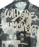 WILDSIDE YOHJI YAMAMOTO（ワイルドサイドヨウジヤマモト）カジュアルシャツ 黒 サイズ:3(L位) メンズ/2200689733048