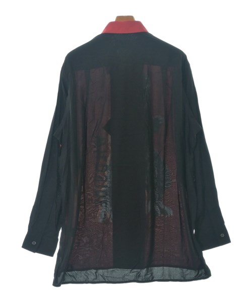 WILDSIDE YOHJI YAMAMOTO（ワイルドサイドヨウジヤマモト）カジュアルシャツ 赤 サイズ:3(L位) メンズ/2200689733055