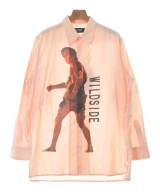 WILDSIDE YOHJI YAMAMOTO（ワイルドサイドヨウジヤマモト）カジュアルシャツ ピンク サイズ:3(L位) メンズ/2200689733062