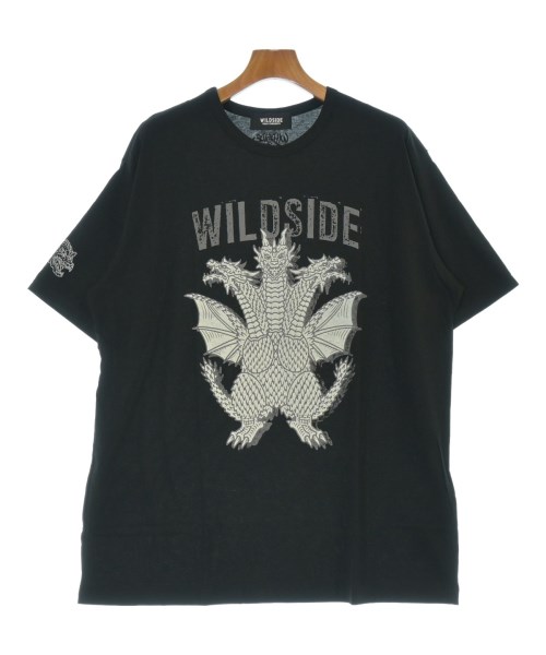 WILDSIDE YOHJI YAMAMOTO(ワイルドサイドヨウジヤマモト)Tシャツ・カットソー 黒 サイズ:3(L位)/2200689742019