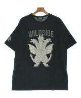 WILDSIDE YOHJI YAMAMOTO（ワイルドサイドヨウジヤマモト）Tシャツ・カットソー 黒 サイズ:3(L位) メンズ/2200689742019