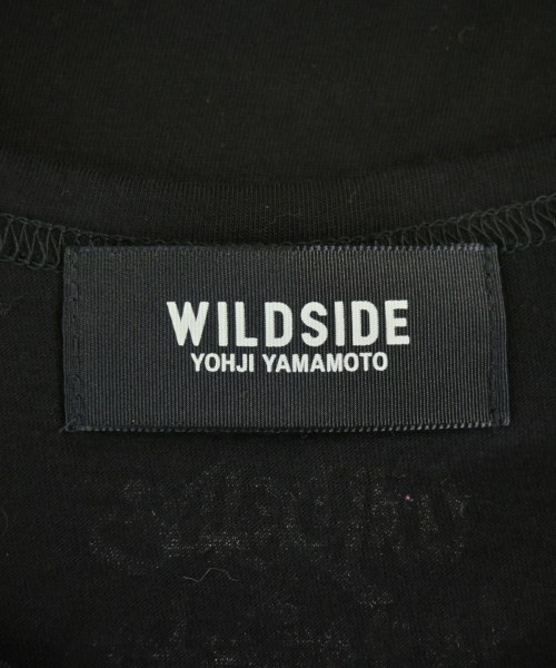 WILDSIDE YOHJI YAMAMOTO（ワイルドサイドヨウジヤマモト）Tシャツ・カットソー 黒 サイズ:3(L位) メンズ/2200689742026