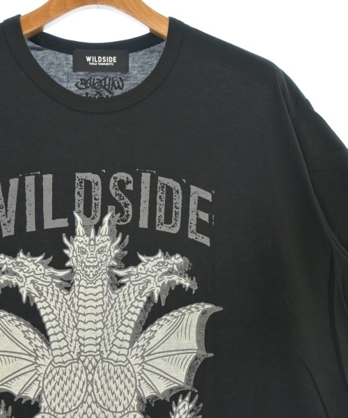 WILDSIDE YOHJI YAMAMOTO（ワイルドサイドヨウジヤマモト）Tシャツ・カットソー 黒 サイズ:3(L位) メンズ/2200689742026