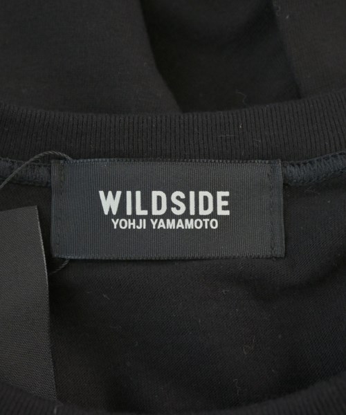 WILDSIDE YOHJI YAMAMOTO（ワイルドサイドヨウジヤマモト）Tシャツ・カットソー 黒 サイズ:3(M位) メンズ/2200690720013