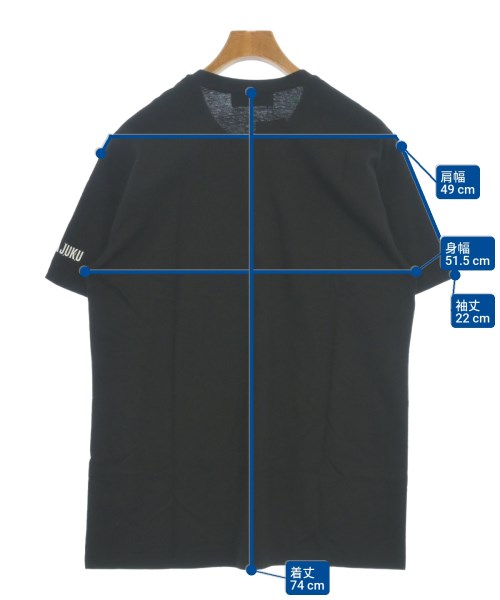 WILDSIDE YOHJI YAMAMOTO（ワイルドサイドヨウジヤマモト）Tシャツ・カットソー 黒 サイズ:3(M位) メンズ/2200690720013