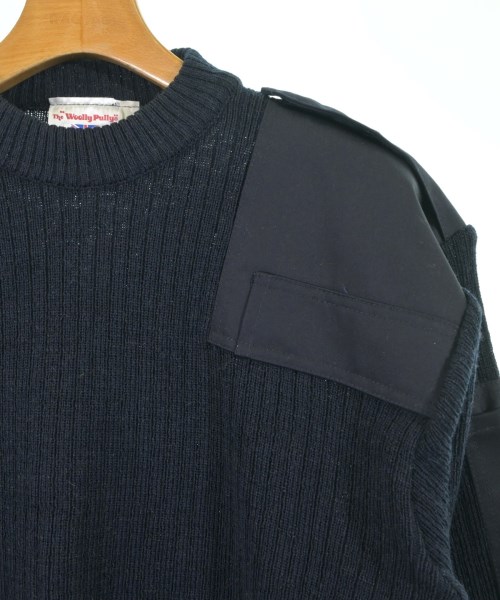 Woolly Pully（ウーリープーリー）ニット・セーター 紺 サイズ:L メンズ/2200627918421