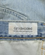 (un)decided（アンディサイデッド）デニムパンツ 青 サイズ:27(M位) レディース/2200663469116